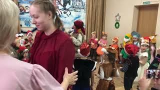 Новогодний утренник группы «Рябинки», детский сад 71, город Калининград