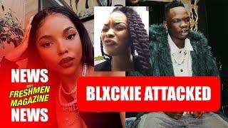 WATCH : BLXCKIE and his girlfriend ( Hermosa ) attacked , blxckie allegedly tried to cheat