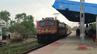 Nagarsol - MGR Chennai Central Weekly Express Via Pbn j | With Wap - 4 Locomotive |#RudraDhakneVlogs