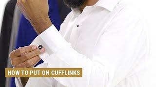 How To Put On Cufflinks | How To | Generation Tux