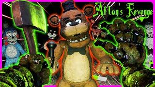 Afton's Revenge | Springtrap DESTROYS All The Animatronics! [Full Game]