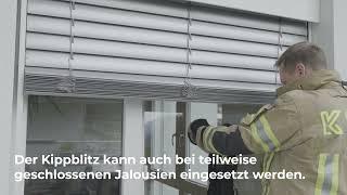 Kipp Blitz - Einsatz am Fenster mit Jalousien - Exklusiv bei Multipick erhältlich