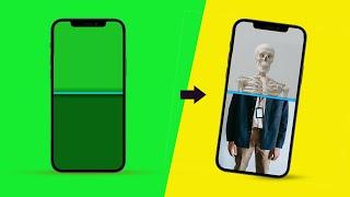 GREEN SCREEN SCAN EFFECT| How to use it | Download link in the description