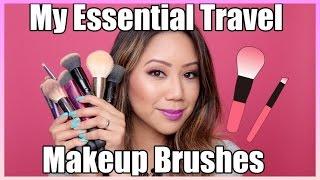 My Essential Travel Makeup Brushes | Twilightchic143