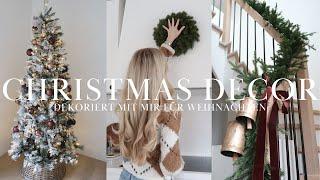 WEIHNACHTSDEKO | DEKORIERT MIT MIR FÜR WEIHNACHTEN | theglazedblonde