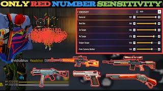 All Gun Headshot Sensitivity Setting After New OB48 Update | Free Fire Max Auto Headshot Sensitivity