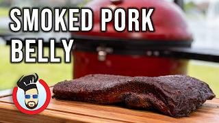 BETTER THAN BRISKET? | Kamado Joe BBQ Smoked Pork Belly & Dad Rub 1.2!