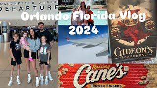 Orlando Florida Vlog - Travel Day, Walmart, Raising Canes, Gideon’s Bakehouse, Target & MORE!