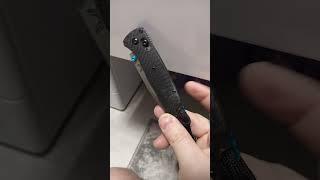 Карбон - краска, реплика ножа Benchmade Bugout 535