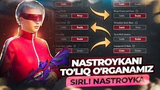 ️PUBG NASTROYKASINI TO'LIQ O'RGANAMIZ/YANGI SIRLI NASTROYKALAR