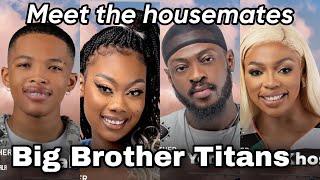 MEET THE BIG BROTHER TITANS HOUSEMATES | SOUTH AFRICA OR NIGERIA