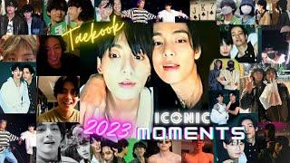 Taekook ICONIC Moments in 2023 that will Comfort Us Until They Return [COMPLETE TIME-LINE]