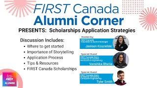 Scholarship Application Strategies - Vanshika Bhatia, Tyler Smith and Michelle Long