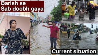 Shocking My City is Flooding Sab Doobh Gaya Barish Ki Wajha Se | Keep us in Prayers | #vijayawada