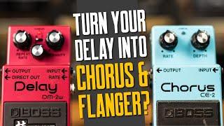 Turn Your Delay Pedal Into A Chorus Or Flanger – That Pedal Show