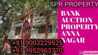 Bank auction property annanagar