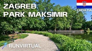 Virtual Run in Croatia: Park Maksimir