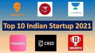 Top 10 Indian Startups 2021 || Startup India || Stories