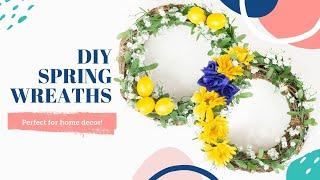 Easy DIY Spring and Summer Wreaths  Home Decor | BalsaCircle.com