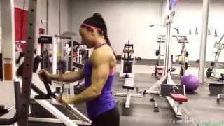 Ripped Triceps - Competition Shape - Katie Sauter