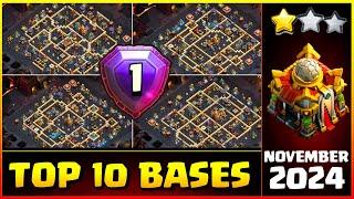 NEW TOP 10 BEST TH16 LEGEND BASE LAYOUT WITH LINK | TH16 WAR BASE LINK | Clash of Clans