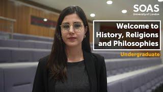 Welcome to History, Religions and Philosophies - Undergraduate