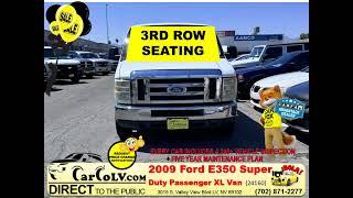 2009 Ford E350 Super Duty Passenger XL Van