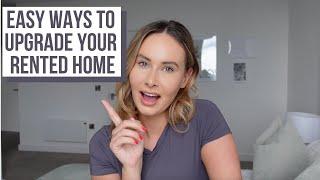 HOW TO UPGRADE YOUR RENTAL APARTMENT
