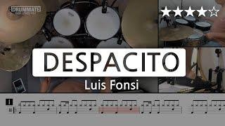 [Lv.15] Despacito - Luis Fonsi (ft. Daddy Yankee)  () Pop Drum Cover (Score, Lessons, Tutorial)