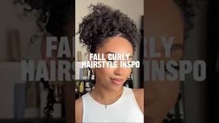 Fall 3c Curly Hair Hairstyle Tutorial #curlyhair #curlyhairstyles #natural #curlystyles #hairstyles