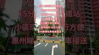 惠州大亞灣近萬達新房總價56萬買兩房帶裝修 拎包入住5分鐘萬達廣場15分鐘沙田地鐵站小區環境好 出行方便惠州睇樓免費專車接送 #香港生活 #惠州房产