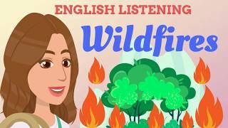 Dangers of WILDFIRES | English Learning | Listening