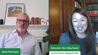 Meet the Newly Appointed ED of the Rappaport Center for Law and Public Policy Amanda Teo