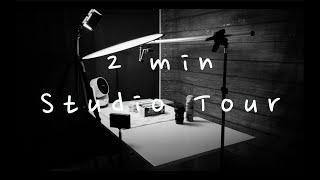 MY YOUTUBE STUDIO SETUP TOUR in 2 minutes!
