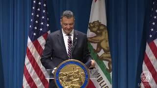 California Secretary of State Alex Padilla Swearing In Full Remarks