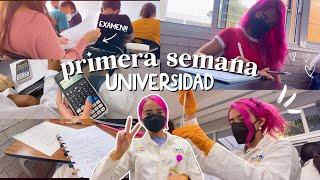 VLOG PRIMERA SEMANA DE UNIVERSIDAD estudiando QUIMICA FARMACÉUTICA - DanielaGmr 