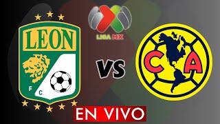 LEON VS AMERICA EN VIVO - LIGA MX APERTURA 2024 - JORNADA 11 -  DONDE VER EN VIVO