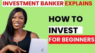 Simplified BEGINNERS Guide to Investing (5 Investment ideas: Mutual funds, stocks, ETFs, and more)