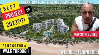 Best Project of 2023?!? Let's Do a Walk Through | Las Terrenas Oceanfront | Exclusively KASH