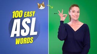 100 Sign Language Words | Learn ASL Words