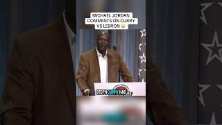 "Curry is ahead of LeBron" - Michael Jordan COMMENTS on Steph Curry vs LeBron James 