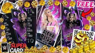 BROKEN GLITCHES TO GET A *FREE* DUAL ALEXA BLISS EVENT CARD!! QR CODES! WWE SuperCard