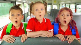 Five Kids Back To School + more Children's Songs and Videos