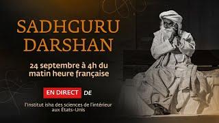 Sadhguru Darshan en DIRECT depuis l'Institut isha des sciences de l'intérieur | 4 heure du matin