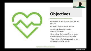 Introduction to Mental Health Disorders & Research