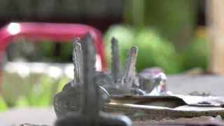 Solar Key Making DIY keys with a Fresnel Lens Melting Pennies With Fresnel Lens Solar Power