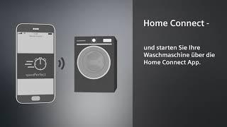 Siemens Waschmaschinen mit Home Connect I Siemens Hausgeräte