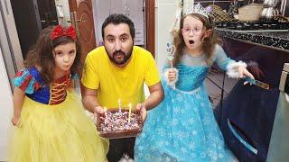 BAHAR VE BANU ALYA İLE GÖKHAN'A BUGÜN SENİN DOĞUM GÜNÜN ŞAKASI YAPTIK ! PASTA SÜSLEDİK !!