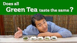 DOES ALL GREEN TEA TASTE THE SAME? We try 5 Chinese teas and do comparative tea tasting.