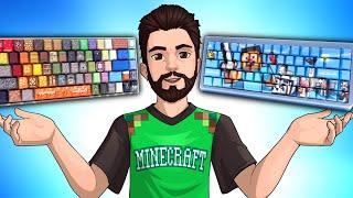 COMPRÉ todos los TECLADOS de Minecraft  ¿Vale la pena?